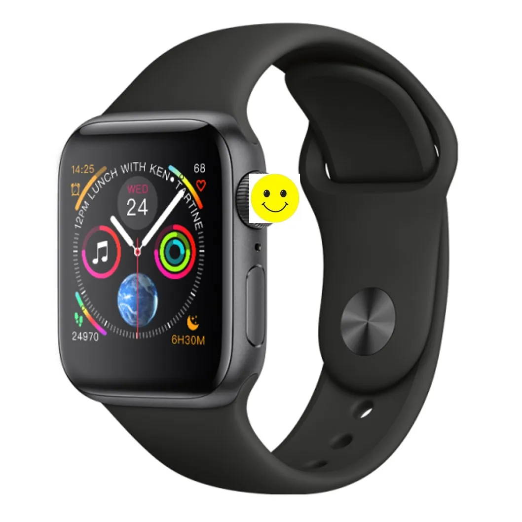 IWO 8 1:1 Smart Watch Wireless Charge Smartwatch 44MM Series 4 1:1 Updated for Apple Watch Iphone Android Phone with ECG Monitor
IWO 8 1:1 Smart Watch Wireless Charge Smartwatch 44MM Series 4 1:1 Updated for Apple Watch Iphone Android Phone with ECG Monitor
