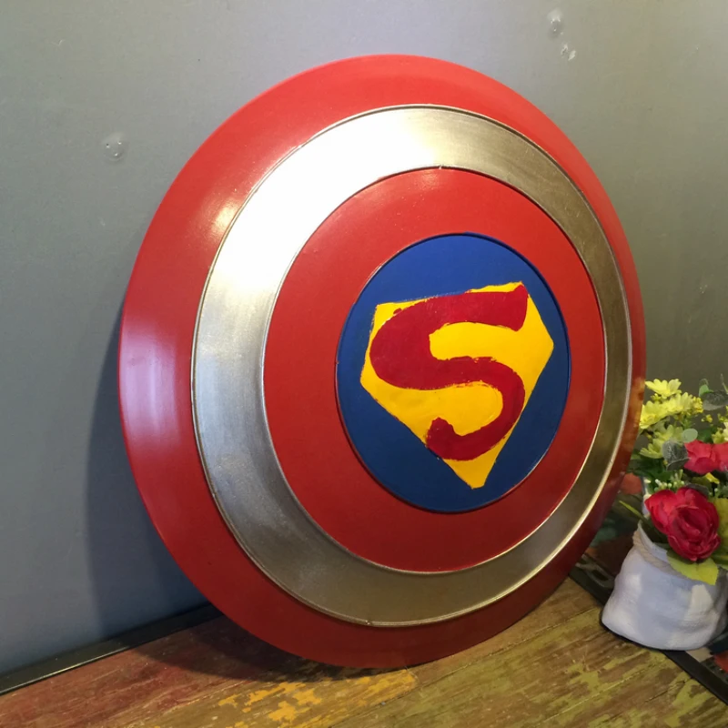 Captain America 's Shield" Large Vintage Metal Painting Boy Room Bar KTV Iron Ornaments Decor Retro Mural Poster Wall Sticker
Captain America 's Shield" Large Vintage Metal Painting Boy Room Bar KTV Iron Ornaments Decor Retro Mural Poster Wall Sticker