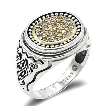 Real 925 Sterling Silver Men Rings with Clear Cubic Zircon Oval Hollow Design Punk Rock Finger Ring For Men Fashion Jewelry
Real 925 Sterling Silver Men Rings with Clear Cubic Zircon Oval Hollow Design Punk Rock Finger Ring For Men Fashion Jewelry