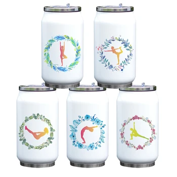 Coke Shape Stainless Steel Vacuum Bottle Insulated Flask Yoga Themes Water Thermos Bottle Fantastic Design Printing Gift
Coke Shape Stainless Steel Vacuum Bottle Insulated Flask Yoga Themes Water Thermos Bottle Fantastic Design Printing Gift