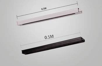 Track for track lighting. Black or white color for option. 0.5m long, 1 pcs 15 dollar, plus 1 pcs, plus 5 dollars
Track for track lighting. Black or white color for option. 0.5m long, 1 pcs 15 dollar, plus 1 pcs, plus 5 dollars
