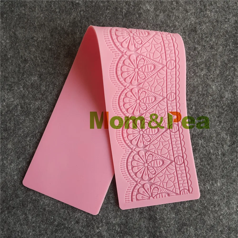 Mom&Pea GX191 Free Shipping Lace Mold Cake Decoration Fondant Cake 3D Mold Food Grade Silicone Mould
Mom&Pea GX191 Free Shipping Lace Mold Cake Decoration Fondant Cake 3D Mold Food Grade Silicone Mould