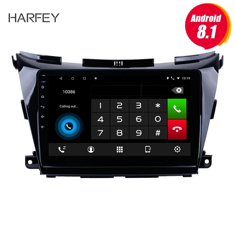 Harfey 10.1 inch HD 1024*600 Touchscreen for 2015 2016 2017 Nissan Murano Android 8.1 GPS car multimedia player SWC 2din
Harfey 10.1 inch HD 1024*600 Touchscreen for 2015 2016 2017 Nissan Murano Android 8.1 GPS car multimedia player SWC 2din