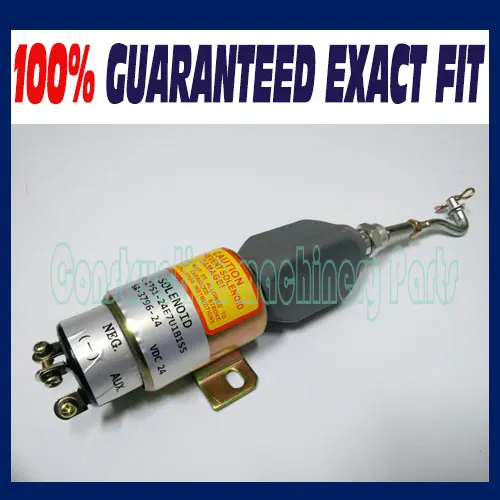 Wholesale SA-3796-24 1751-24E7U1B1S5 (24V 3 terminals) Fuel Shutdown Solenoid Valve for Yanmar
Wholesale SA-3796-24 1751-24E7U1B1S5 (24V 3 terminals) Fuel Shutdown Solenoid Valve for Yanmar
