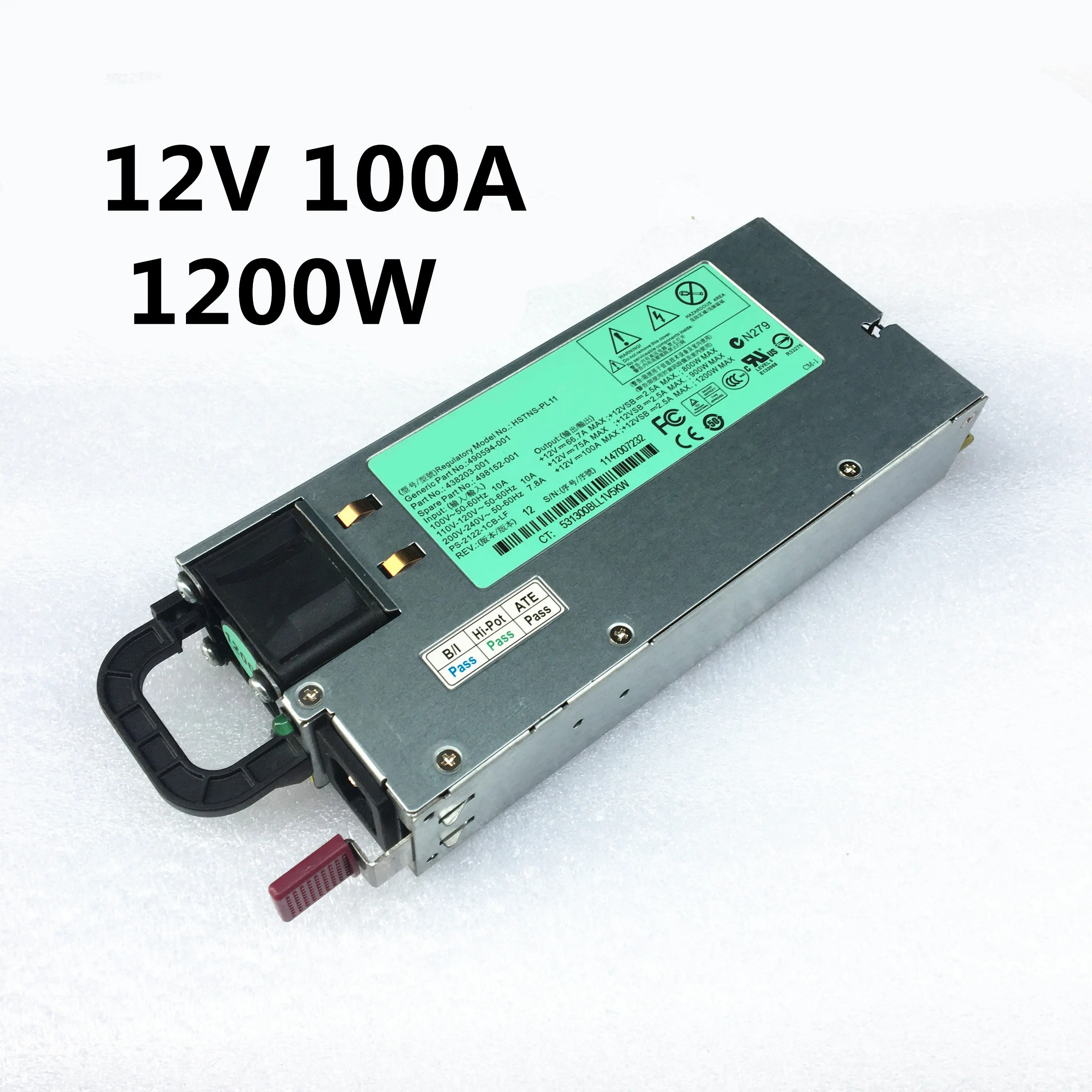 HP 12V 1200W Power Supply SP//N 441830-001 438202-001 440785-001
