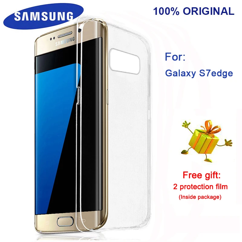 100% Original Samsung S7Edge smartphone cover Soft Material Transparent Anti-Drop Protection Plastic Cover
100% Original Samsung S7Edge smartphone cover Soft Material Transparent Anti-Drop Protection Plastic Cover