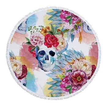 Round Beach Towel Microfiber Colorful Printed Tropical Collections Fringe Tassels Blanket Tapestry Yoga Picnic Mat
Round Beach Towel Microfiber Colorful Printed Tropical Collections Fringe Tassels Blanket Tapestry Yoga Picnic Mat
