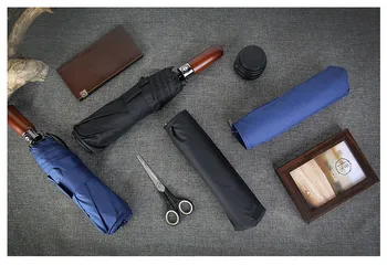 Double Umbrella top New Arrive Fully-automatic Three Folding Compact Large Strong Frame Windproof 10Ribs Gentle Black Umbrellas
Double Umbrella top New Arrive Fully-automatic Three Folding Compact Large Strong Frame Windproof 10Ribs Gentle Black Umbrellas