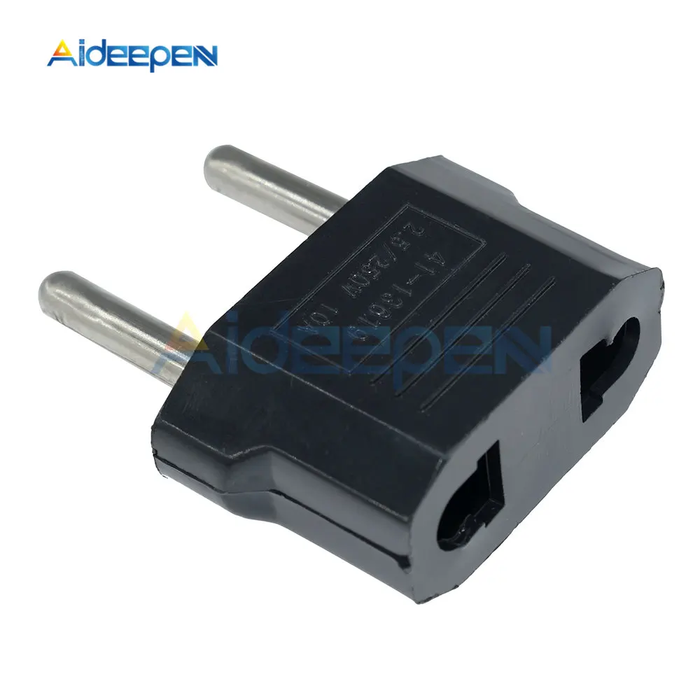 10pcs Universal US To EU Plug Power Adapter Black Travel Power Plug Adapter Converter Wall Charger AC Power Charger
10pcs Universal US To EU Plug Power Adapter Black Travel Power Plug Adapter Converter Wall Charger AC Power Charger