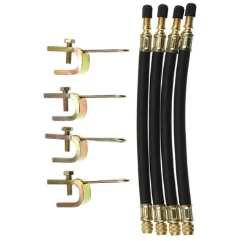 4pcs/Set 21cm Car Wheels Valve Stems Tyre Valve Extensions Flexible Rubber with Twin Wheel Lobby Truck Clamps
4pcs/Set 21cm Car Wheels Valve Stems Tyre Valve Extensions Flexible Rubber with Twin Wheel Lobby Truck Clamps