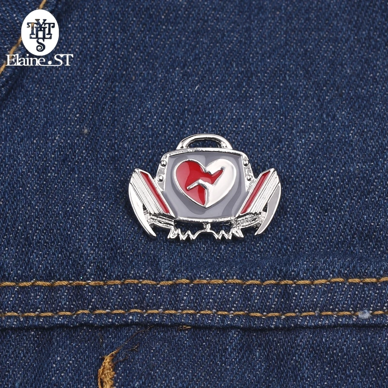 Wholesale 10Pcs/Lot Defibrillator Brooch Medical Jewelry Gift for Doctor/Nurse Brooches Pin Scarf Pins Accessorieson Collar Pin
Wholesale 10Pcs/Lot Defibrillator Brooch Medical Jewelry Gift for Doctor/Nurse Brooches Pin Scarf Pins Accessorieson Collar Pin
