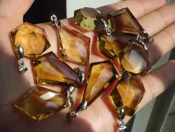 58g 10 NATURAL Citrine quartz crystal Pendants healing
58g 10 NATURAL Citrine quartz crystal Pendants healing