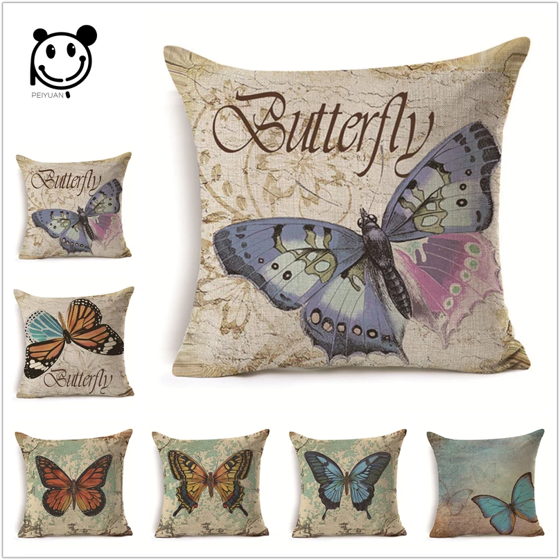 Home Decor Cushion Cover Beautiful Butterfly Home Fashion Decorative Printed Throw Pillowcase Cojines Almofada 45x45cm Peiyuan
Home Decor Cushion Cover Beautiful Butterfly Home Fashion Decorative Printed Throw Pillowcase Cojines Almofada 45x45cm Peiyuan