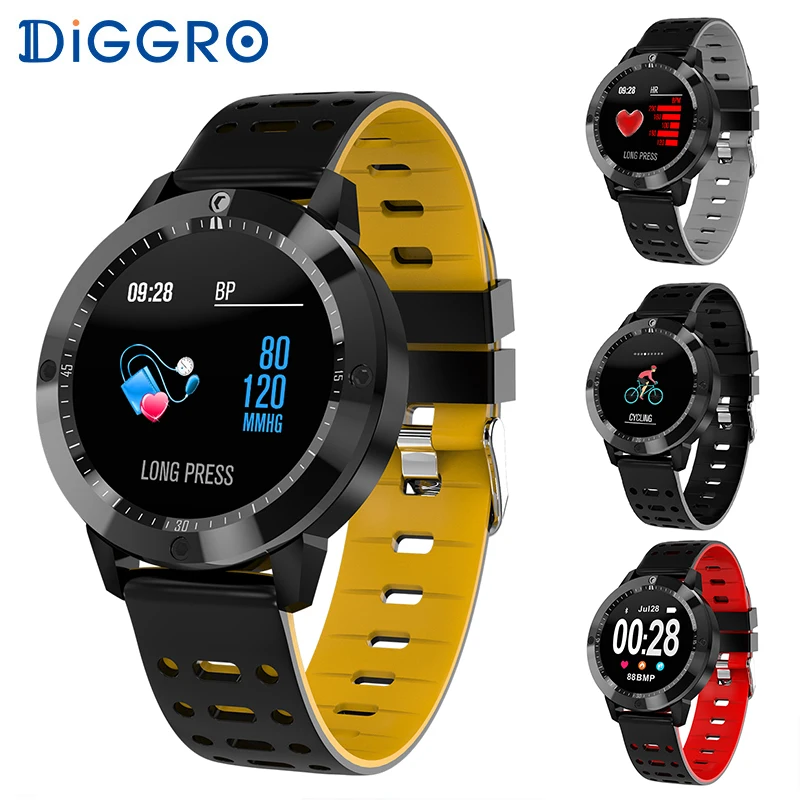 Diggro CF58 Bluetooth Smart Watch Heart Rate Blood Pressure Monitor Blood oxygen Fitness Tracker Sport Bracelet
Diggro CF58 Bluetooth Smart Watch Heart Rate Blood Pressure Monitor Blood oxygen Fitness Tracker Sport Bracelet