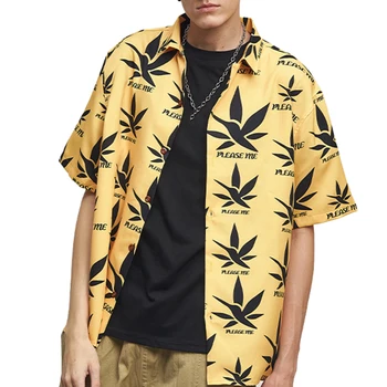 Polyester fiber Holiday Shirt Casual Clothes Men Turn-down Collar Hawaiian Shirts Short Sleeve Casual Loose Shirt Hot Sales
Polyester fiber Holiday Shirt Casual Clothes Men Turn-down Collar Hawaiian Shirts Short Sleeve Casual Loose Shirt Hot Sales