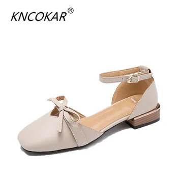 KNCOKAR 2018 The new style of summer ladies is comfortable, plain and light colored bowknot with low-heeled sandals
KNCOKAR 2018 The new style of summer ladies is comfortable, plain and light colored bowknot with low-heeled sandals