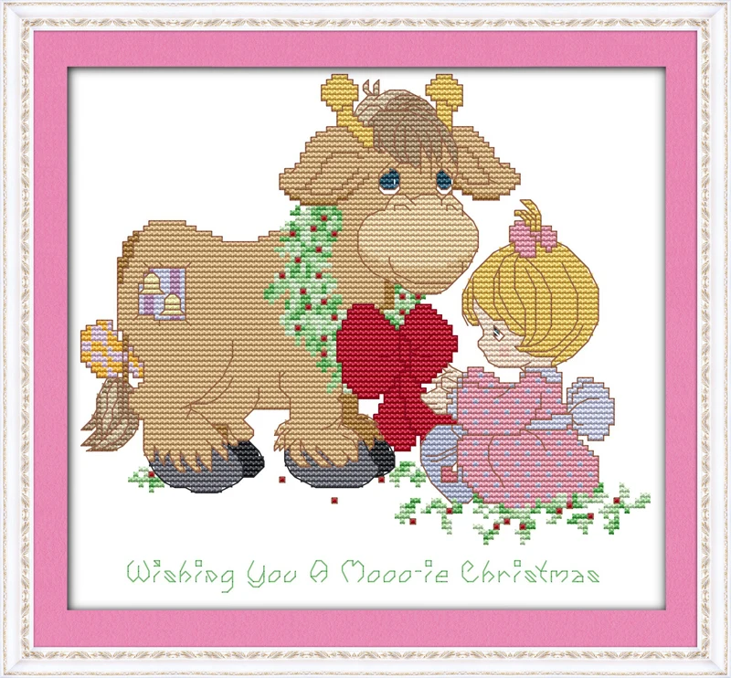 Christmas greeting , counted printed on fabric DMC 14CT 11CT Cross Stitch kits,embroidery needlework Sets, Home Decor
Christmas greeting , counted printed on fabric DMC 14CT 11CT Cross Stitch kits,embroidery needlework Sets, Home Decor