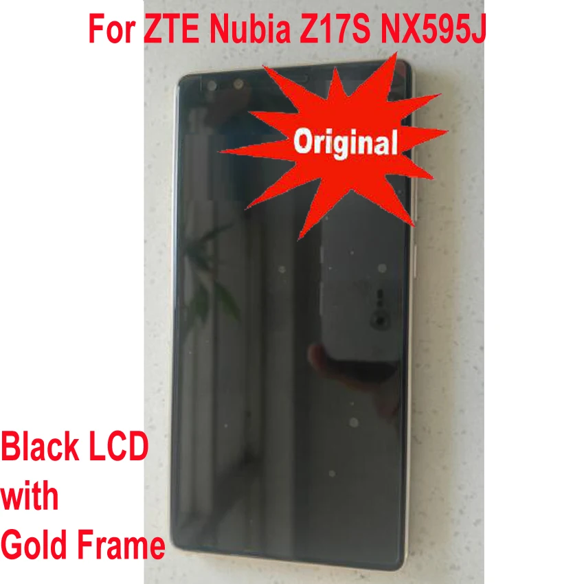100% Original Working Glass LCD Display Touch Panel Screen Digitizer Assembly with frame For ZTE Nubia Z17S NX595J Phone Sensor
100% Original Working Glass LCD Display Touch Panel Screen Digitizer Assembly with frame For ZTE Nubia Z17S NX595J Phone Sensor