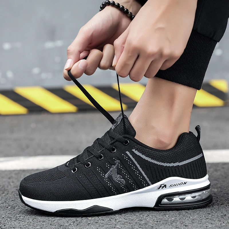 Men Sneakers Sport Shoes Cushioning Running Shoes For Men Summer Mesh Sport Shoes Black Flywire Man Sport Trainers Shoes
Men Sneakers Sport Shoes Cushioning Running Shoes For Men Summer Mesh Sport Shoes Black Flywire Man Sport Trainers Shoes