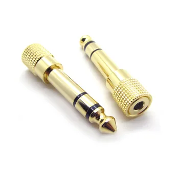 1PC 6.5-3.5 earphone adaptor headset plug for electronic musical instruments gold plated
1PC 6.5-3.5 earphone adaptor headset plug for electronic musical instruments gold plated