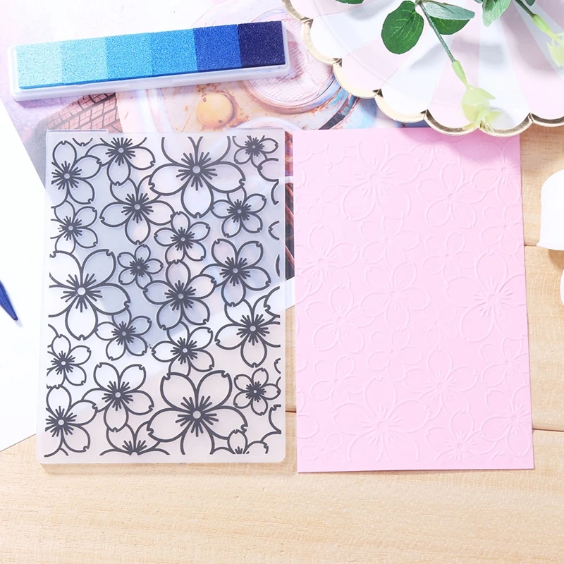 Plastic Bloom Flower Embossing Folder for Scrapbooking DIY Photo Diary Album Paper Card Scrapbook Decoration Ornament
Plastic Bloom Flower Embossing Folder for Scrapbooking DIY Photo Diary Album Paper Card Scrapbook Decoration Ornament