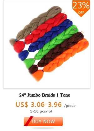 24\'\' Jumbo Braids 1 Tone