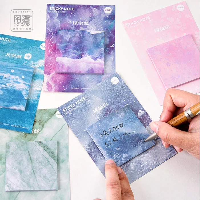 30 Sheets Natural Color Series Self-adhesive Memo Pad Sticky Notes Sticker Label Escolar Papelaria School Office Supply
30 Sheets Natural Color Series Self-adhesive Memo Pad Sticky Notes Sticker Label Escolar Papelaria School Office Supply