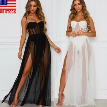 Hot Women Mesh Sheer Bodycon Sleeveless Elegant Party Cocktail Club Long Mesh Patchwork Maxi Formal Beach Dress
Hot Women Mesh Sheer Bodycon Sleeveless Elegant Party Cocktail Club Long Mesh Patchwork Maxi Formal Beach Dress