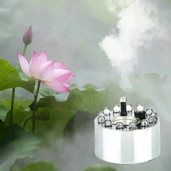 Behogar 12LED 24V Super Ultrasonic Mist Maker Fogger Water Fountain Pond Fog Machine Atomizer for Aquarium Tank Home Office
Behogar 12LED 24V Super Ultrasonic Mist Maker Fogger Water Fountain Pond Fog Machine Atomizer for Aquarium Tank Home Office