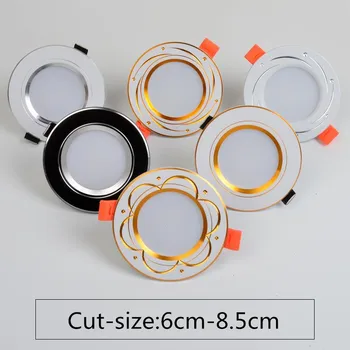 CRI>80 LED Downlight 3W 5W 7W 12W Thick aluminum Recessed LED Spot Lighting Bedroom Kitchen Indoor led down light lamp
CRI>80 LED Downlight 3W 5W 7W 12W Thick aluminum Recessed LED Spot Lighting Bedroom Kitchen Indoor led down light lamp