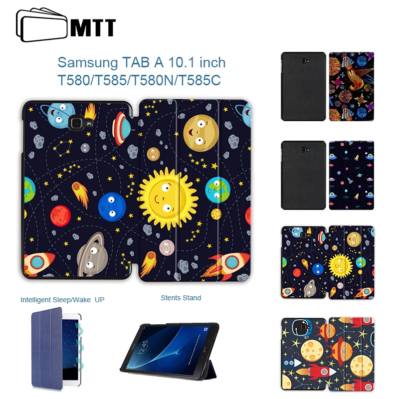 MTT PU Leather Case For Samsung Galaxy Tab A 10.1 inch SM-T580 T585 Funda Cartoon Planet Fold Flip Stand Smart Cover Tablet Case
MTT PU Leather Case For Samsung Galaxy Tab A 10.1 inch SM-T580 T585 Funda Cartoon Planet Fold Flip Stand Smart Cover Tablet Case