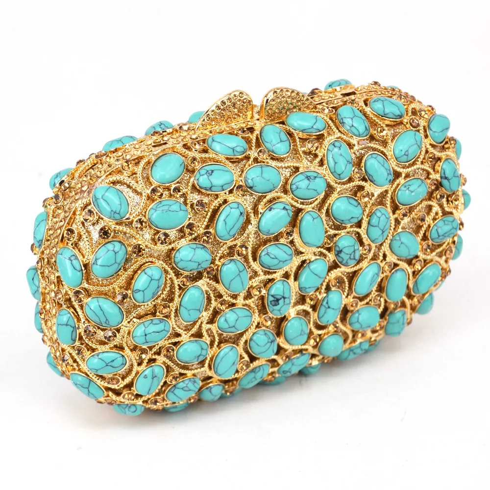 Jade stone woman evening clutches Jade stone woman evening clutches