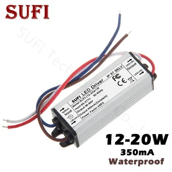 Waterproof IP67 LED Driver 12-20W 350mA AC 85-277V To DC 36-68V For 12W 15W 18W 20W Lighting Transformers For Floodlight 
Waterproof IP67 LED Driver 12-20W 350mA AC 85-277V To DC 36-68V For 12W 15W 18W 20W Lighting Transformers For Floodlight