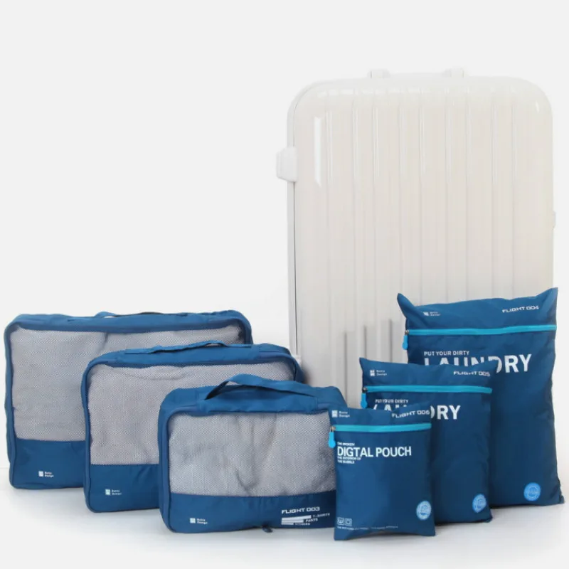 6pcs/set Waterproof Nylon Travel Accessories Travel Package Receive Bag Clothes Luggage Korea Mesh Clothes Bag Luggage Suitcase
6pcs/set Waterproof Nylon Travel Accessories Travel Package Receive Bag Clothes Luggage Korea Mesh Clothes Bag Luggage Suitcase