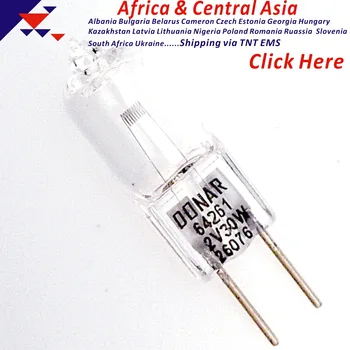DN-26076 12V 30W 64261 HLX 12V30W G6.35 ophthamic halogen light bulb Leica microscope Topcon projector ACP-5/6/7 slit lamp
DN-26076 12V 30W 64261 HLX 12V30W G6.35 ophthamic halogen light bulb Leica microscope Topcon projector ACP-5/6/7 slit lamp