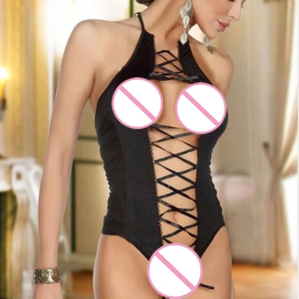 

Open Crotch Bra Sexy Hot Erotic Latex Lingerie Cenceria Babydoll Teddy BodySuit Catsuit Stocking Costumes Bikini Fishnet#38