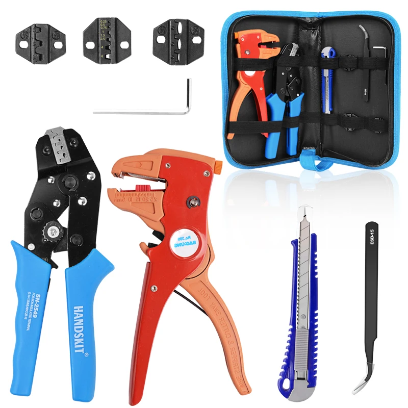 SN-2549 Clamp Crimping Tool 0.08-1mm2 SN-48B 0.5-1.5mm2 Stripping Crimping Pliers Multifunctional Tube Insuated Terminal
SN-2549 Clamp Crimping Tool 0.08-1mm2 SN-48B 0.5-1.5mm2 Stripping Crimping Pliers Multifunctional Tube Insuated Terminal