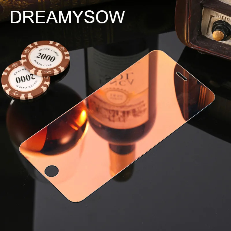 DREAMYSOW For iPhone 5 5S 5C SE 6 6S 7 Colorful Mirror Case cover screen film for iphone 6 6S 7 Plus tempered glass
DREAMYSOW For iPhone 5 5S 5C SE 6 6S 7 Colorful Mirror Case cover screen film for iphone 6 6S 7 Plus tempered glass