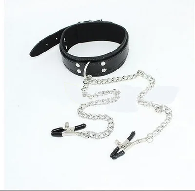 Erotic BDSM Bondage Neck Nipple Clip Fetish Slave Collars Handcuffs bondage Restraints Sex Toys For Woman Couples Adult Games 5 Erotic BDSM Bondage Neck Nipple Clip Fetish Slave Collars Handcuffs bondage Restraints Sex Toys For Woman Couples Adult Games 5