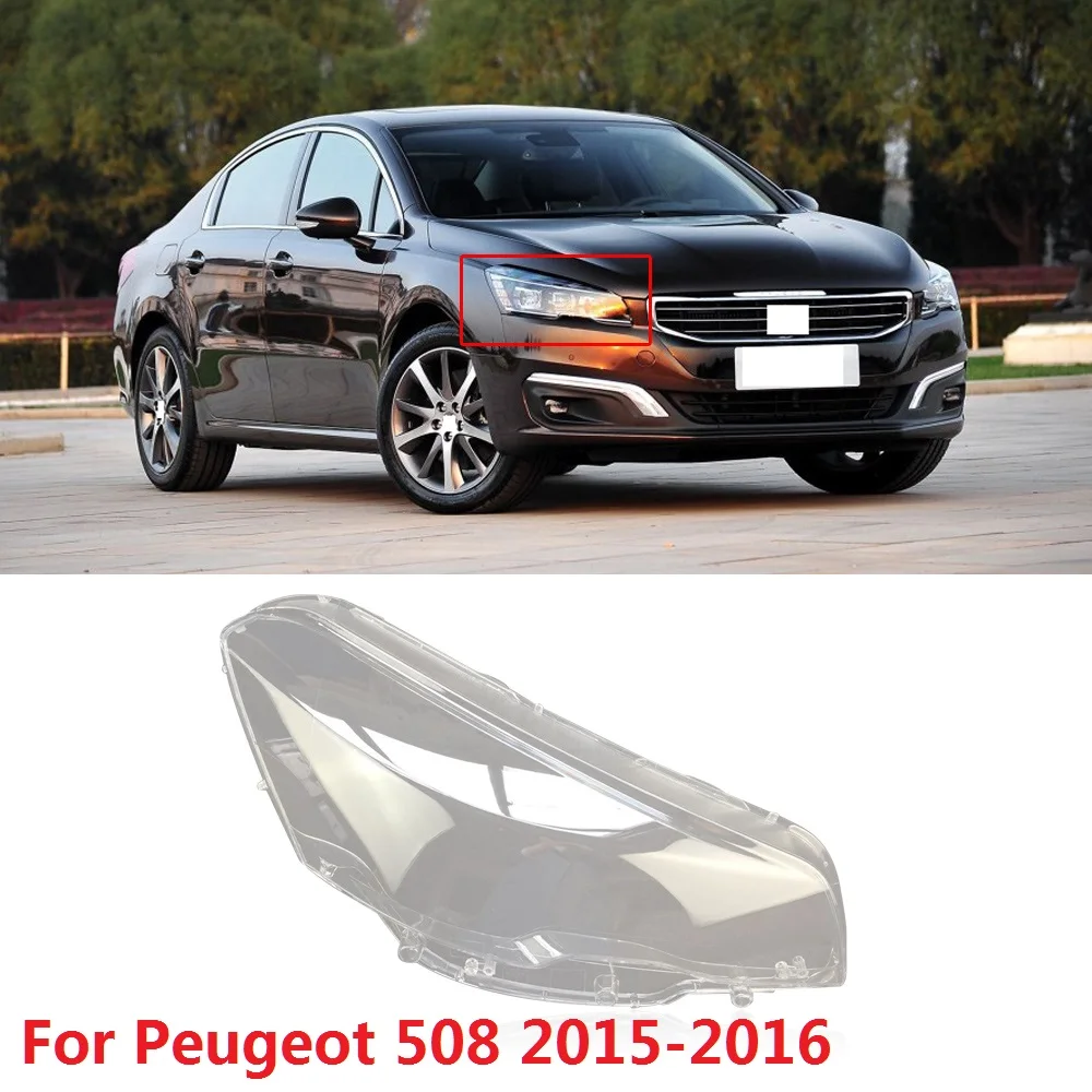 CAPQX 1PCS For Peugeot 508 2015-2016 Front Headlamp Headlight Lamp cover Lampshade Waterproof Bright head light Shade Shell cap
CAPQX 1PCS For Peugeot 508 2015-2016 Front Headlamp Headlight Lamp cover Lampshade Waterproof Bright head light Shade Shell cap