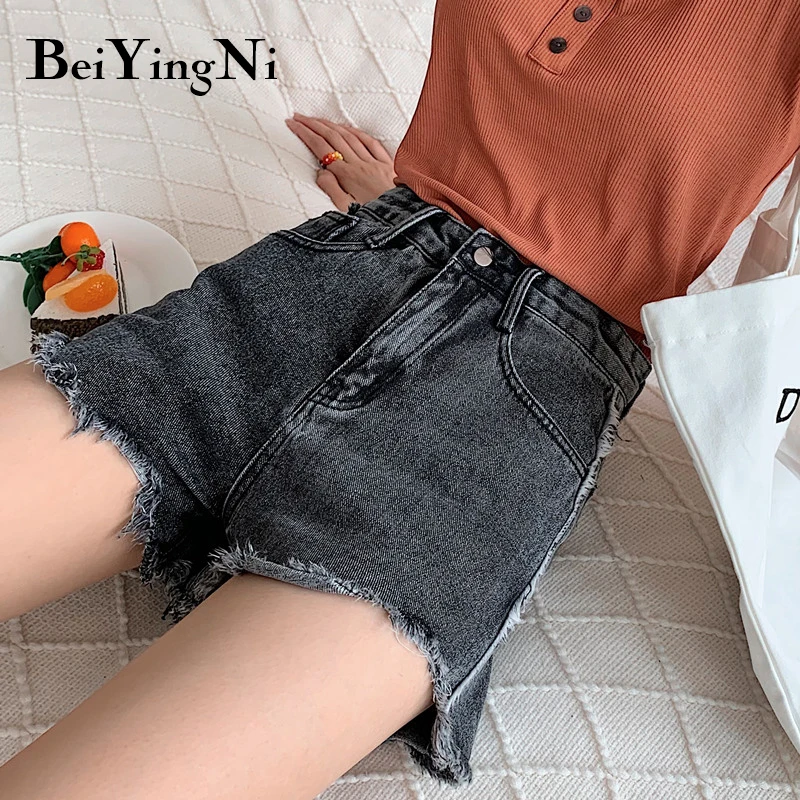 Beiyingni Irregular Cool Denim Shorts Women Black Vintage Hipster Fashion Plus Size Shorts Ladies All-match Preppy Korean Jeans
Beiyingni Irregular Cool Denim Shorts Women Black Vintage Hipster Fashion Plus Size Shorts Ladies All-match Preppy Korean Jeans