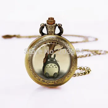 Brass Pocket watches 12pcs/lot My Neighbor Totoro,Vintage Watch jewelry,1"inch Pendant Necklace, with Battery steampunk antique
Brass Pocket watches 12pcs/lot My Neighbor Totoro,Vintage Watch jewelry,1"inch Pendant Necklace, with Battery steampunk antique