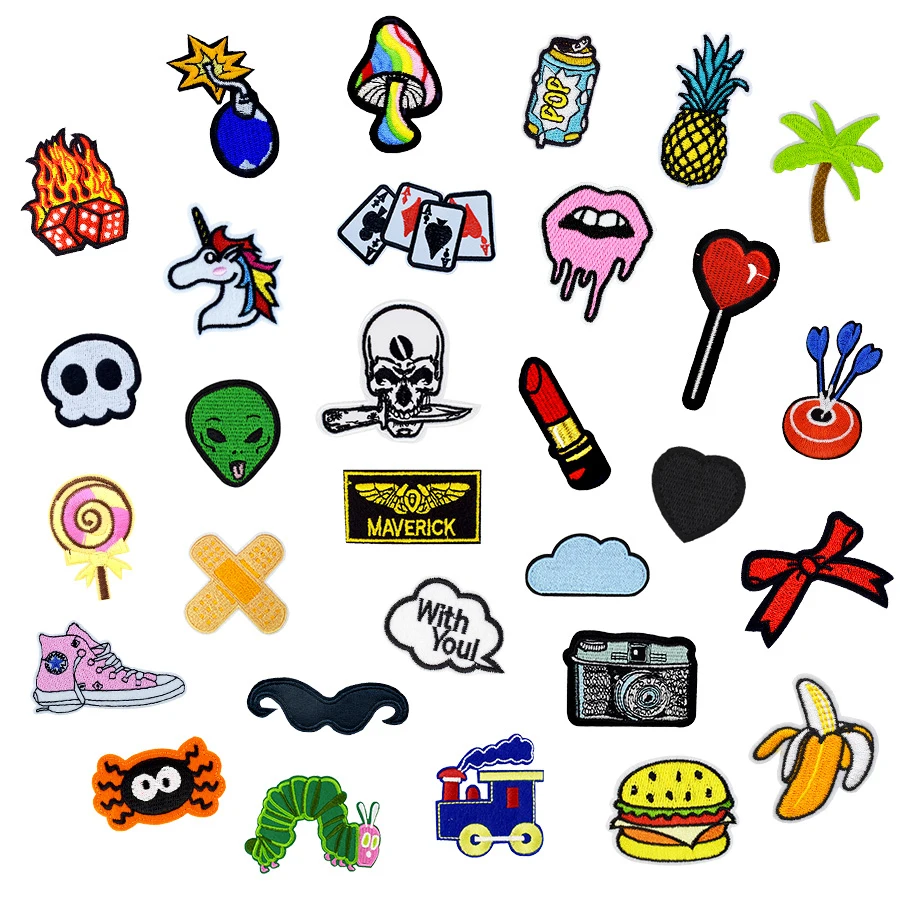 1 PCS Patch for Clothing Iron on Embroidered Sewing Applique Cute Cartoon Badge Sew On Clothes Embroidery Applique Accessories
1 PCS Patch for Clothing Iron on Embroidered Sewing Applique Cute Cartoon Badge Sew On Clothes Embroidery Applique Accessories
