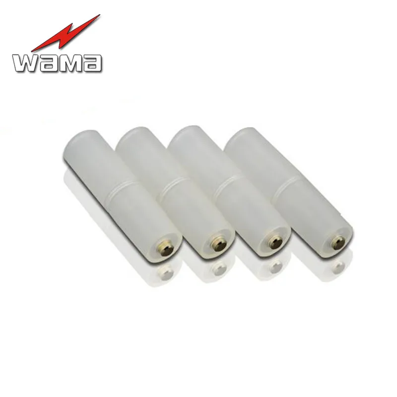4pcs/lot Wama Batteries Switcher for AAA/R03 to AA/LR6 Plastic Battery Converter Adaptor Cell Holder Case Holder PP Material
4pcs/lot Wama Batteries Switcher for AAA/R03 to AA/LR6 Plastic Battery Converter Adaptor Cell Holder Case Holder PP Material