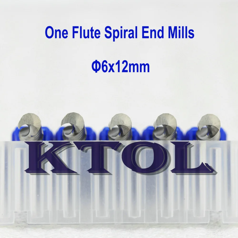 Free Shipping 10pc/set 6*12mm One Flute Spiral Mill Bits,Clean end millinging tools,cnc cutting router tool for wood mdf acryl
Free Shipping 10pc/set 6*12mm One Flute Spiral Mill Bits,Clean end millinging tools,cnc cutting router tool for wood mdf acryl