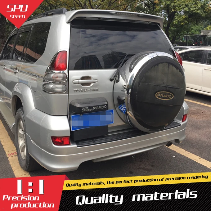 For Prado FJ120 2700 Spoiler ABS Material Car Rear Wing Primer Color Rear Spoiler For Toyota Prado FJ120 4000 Spoiler 2003-2009
For Prado FJ120 2700 Spoiler ABS Material Car Rear Wing Primer Color Rear Spoiler For Toyota Prado FJ120 4000 Spoiler 2003-2009