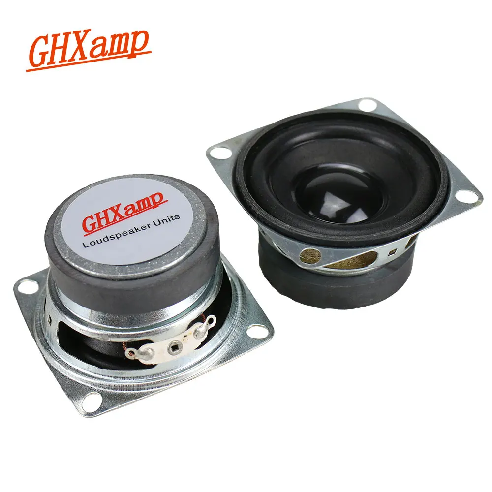 GHXAMP 2 Inch Full Range Speaker Unit 8ohm 3W Bluetooth Speaker DIY Square Tweeter Mid Woofer Loudspeaker Bubble 2PCS
GHXAMP 2 Inch Full Range Speaker Unit 8ohm 3W Bluetooth Speaker DIY Square Tweeter Mid Woofer Loudspeaker Bubble 2PCS