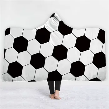 Sport Balls Series Wearable Cloak Blanket Casual Sofa Bed Warm Cover Blanket Soft Comfortable Winter Hooded Blanket
Sport Balls Series Wearable Cloak Blanket Casual Sofa Bed Warm Cover Blanket Soft Comfortable Winter Hooded Blanket