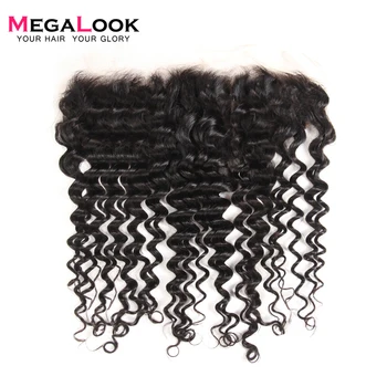 Megalook Deep Wave Lace Frontal Brazilian 100% Remy Human Hair Frontal PrePlucked with Baby Hair 10-22 inch
Megalook Deep Wave Lace Frontal Brazilian 100% Remy Human Hair Frontal PrePlucked with Baby Hair 10-22 inch