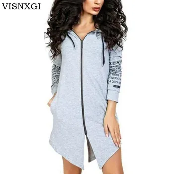 VISNXGI Autumn Winter Women Hoodies Sweatshirts Letter Print Pullover Casual Thick Plus Size 6XL Zipper Irregular Top Sportswear
VISNXGI Autumn Winter Women Hoodies Sweatshirts Letter Print Pullover Casual Thick Plus Size 6XL Zipper Irregular Top Sportswear
